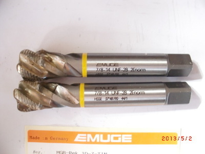供應(yīng)德國EMUGE美制細(xì)牙螺旋絲錐7/8-14UNF C0501000.5051——上海彥鑫機(jī)械工具